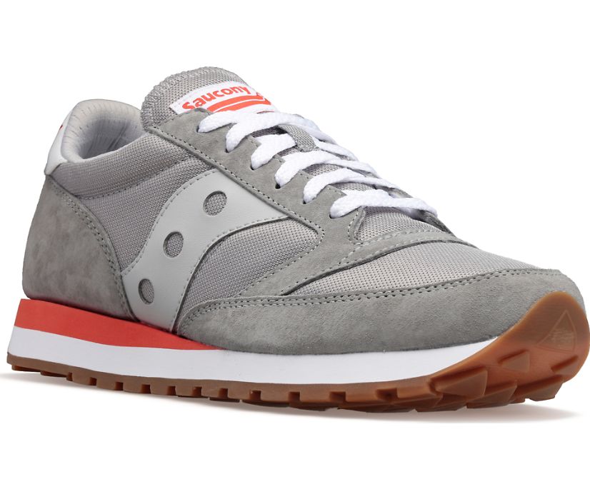 Saucony Jazz 81 Originals Dam Grå Röda | Sverige 357JPQ